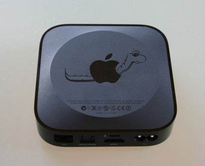 Lasergravur Apple TV